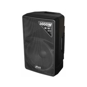 Cabina J&R J5269 Activa Black 15_ 3000 W PMPO Trípode -Negro