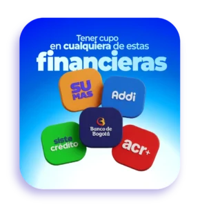 Inicio 8 si tienes cupo en SumasPay, Sistecredito, Addi, Banco de Bogotá, Acr Plus compra Confiao