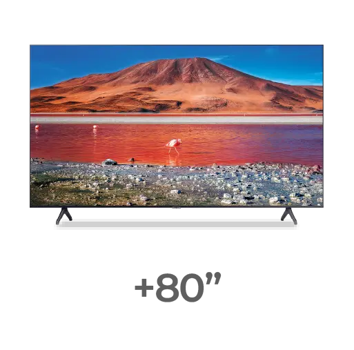 Televisores de 80 pulgadas a crédito online en Colombia